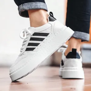 2025 Men’s Casual Sneakers – Fashionable Little White Shoes for Spring & Autumn