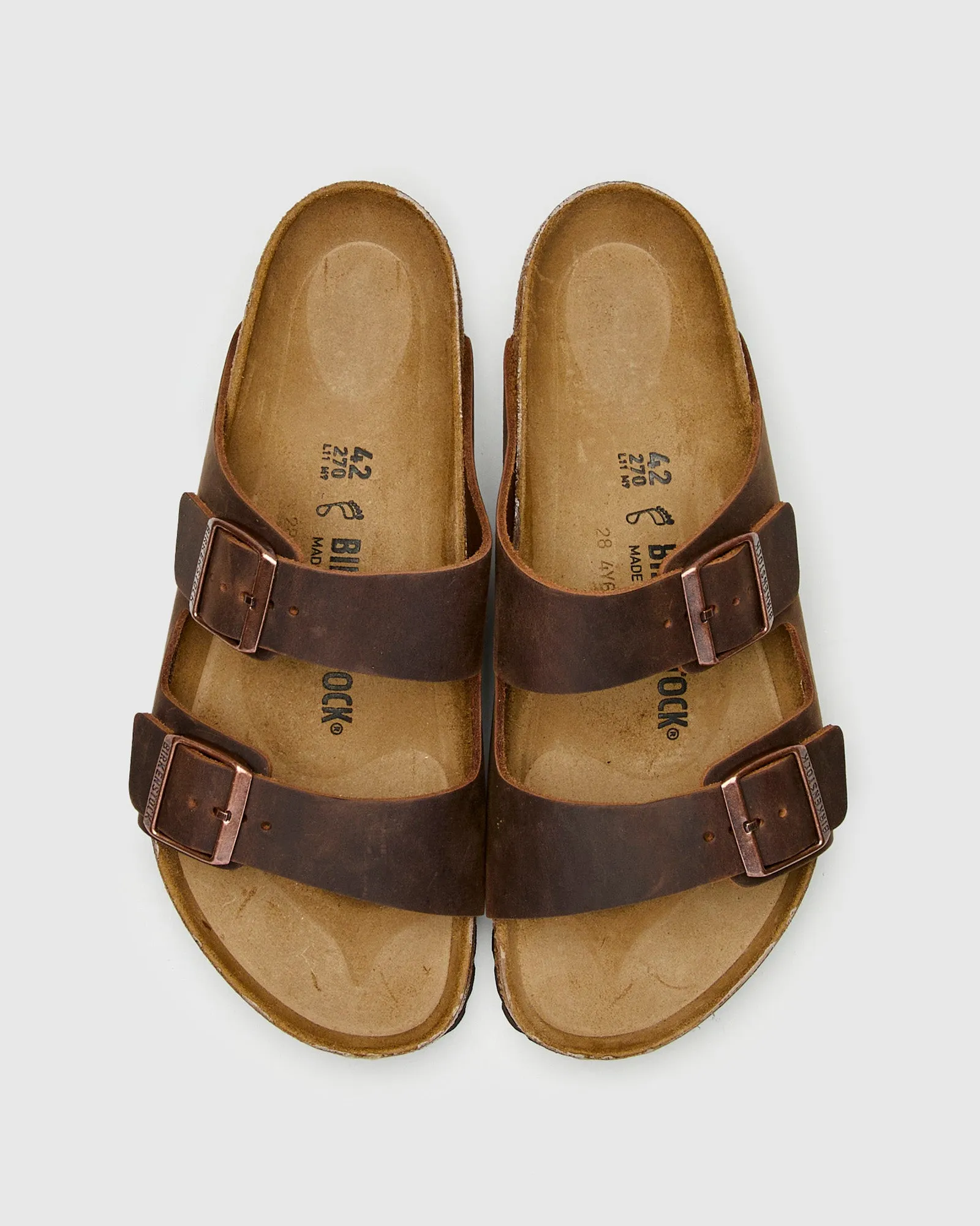 Arizona Sandal in Habana Oiled Leather