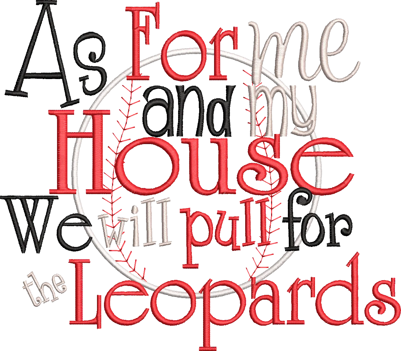 As for me and my house we will pull for the Leopards