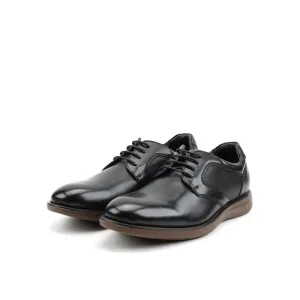 camel active Leather Lace Up Shoes Men ZORYA - 802366-TM2-1-Black