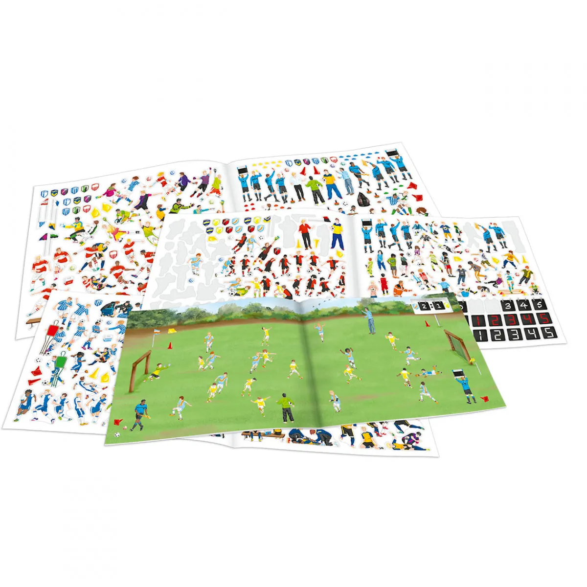 Depesche Create Your Football Game Colouring Book