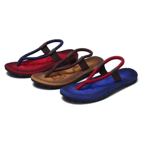 Flat Flip Flops Slippers Beach Sandals Outdoor Skid Shoes for Indoor lightweight