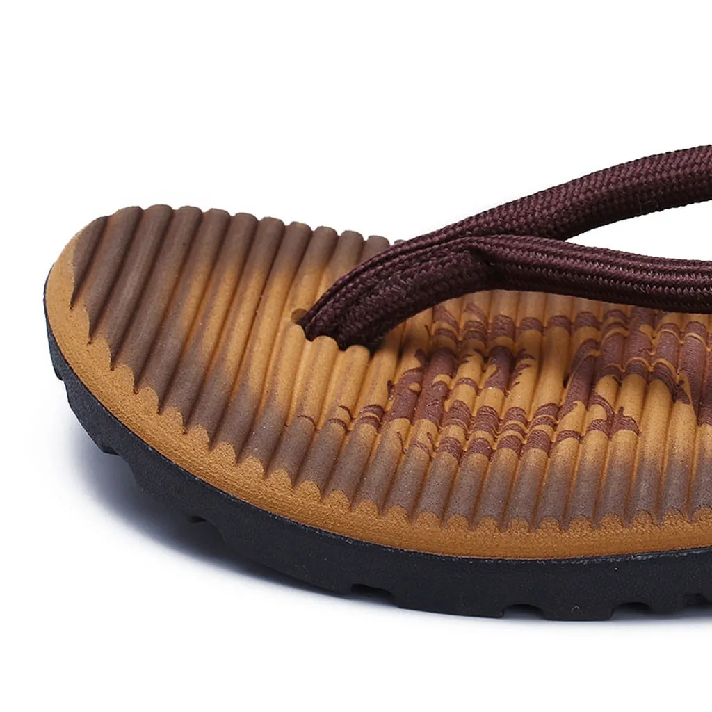 Flat Flip Flops Slippers Beach Sandals Outdoor Skid Shoes for Indoor lightweight