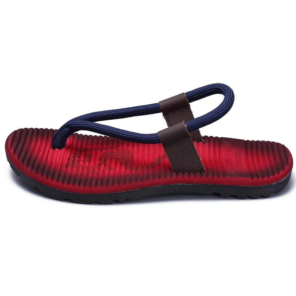 Flat Flip Flops Slippers Beach Sandals Outdoor Skid Shoes for Indoor lightweight