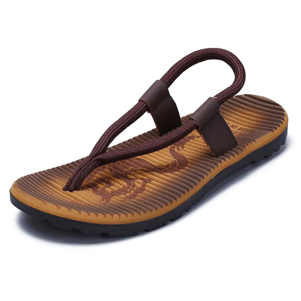 Flat Flip Flops Slippers Beach Sandals Outdoor Skid Shoes for Indoor lightweight