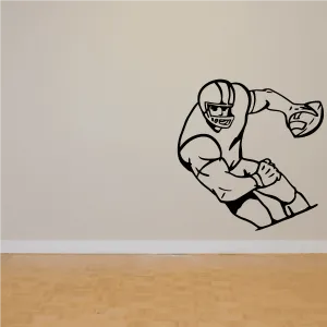 Football Wall Decal - Vinyl Decal - Car Decal - CDS026