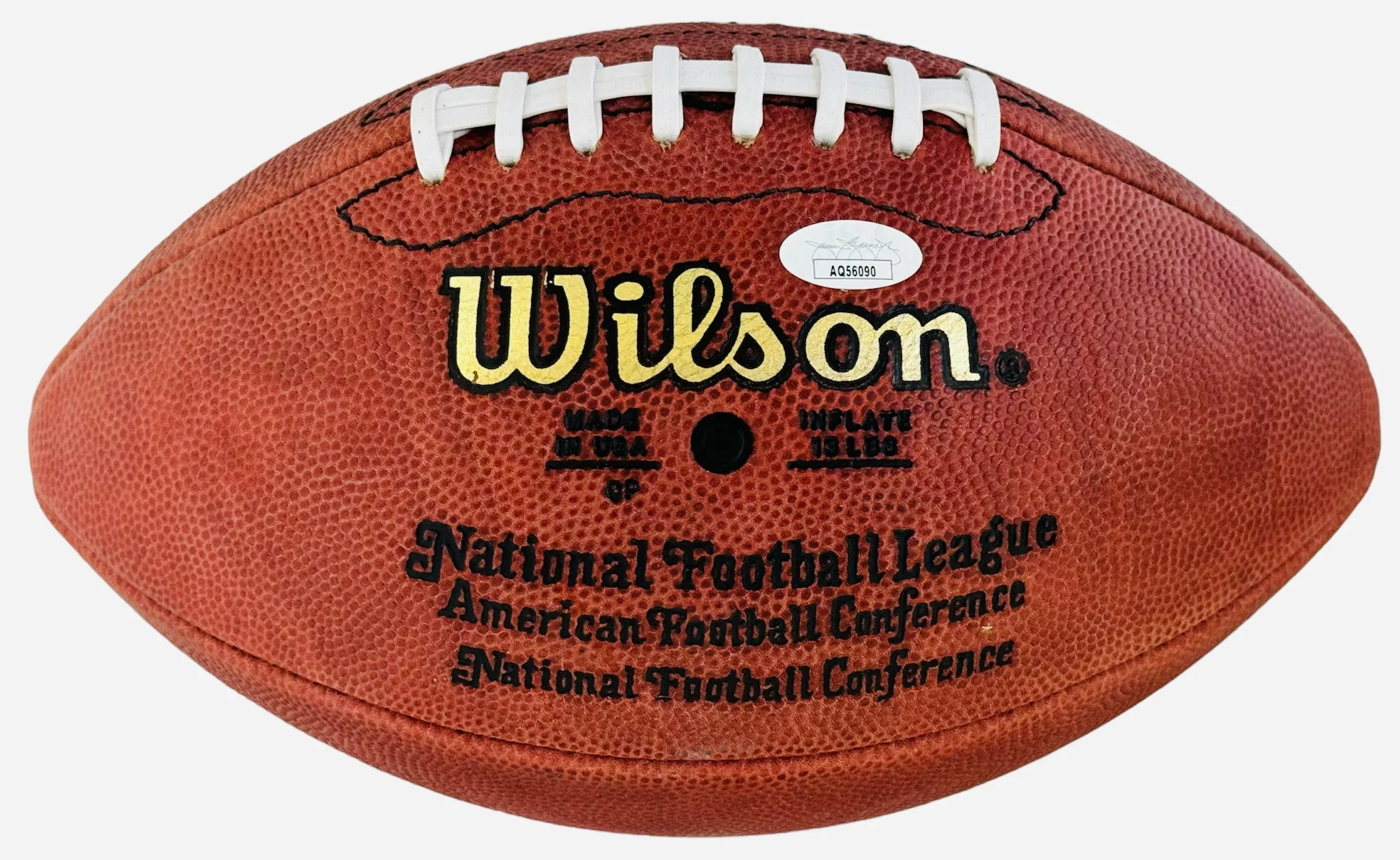 Jerry Rice Autographed Official 75th Anniversary NFL Football (JSA)