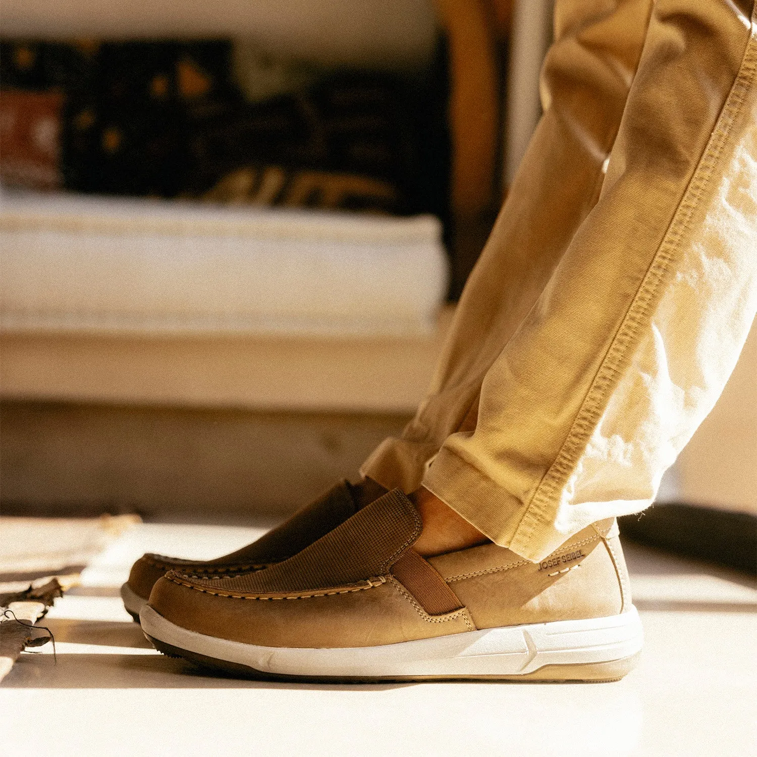 Men's Josef Seibel Enrico 31 Sand Nubuck
