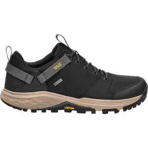 Men's Teva Grandview GTX Low Black/Charcoal Leather