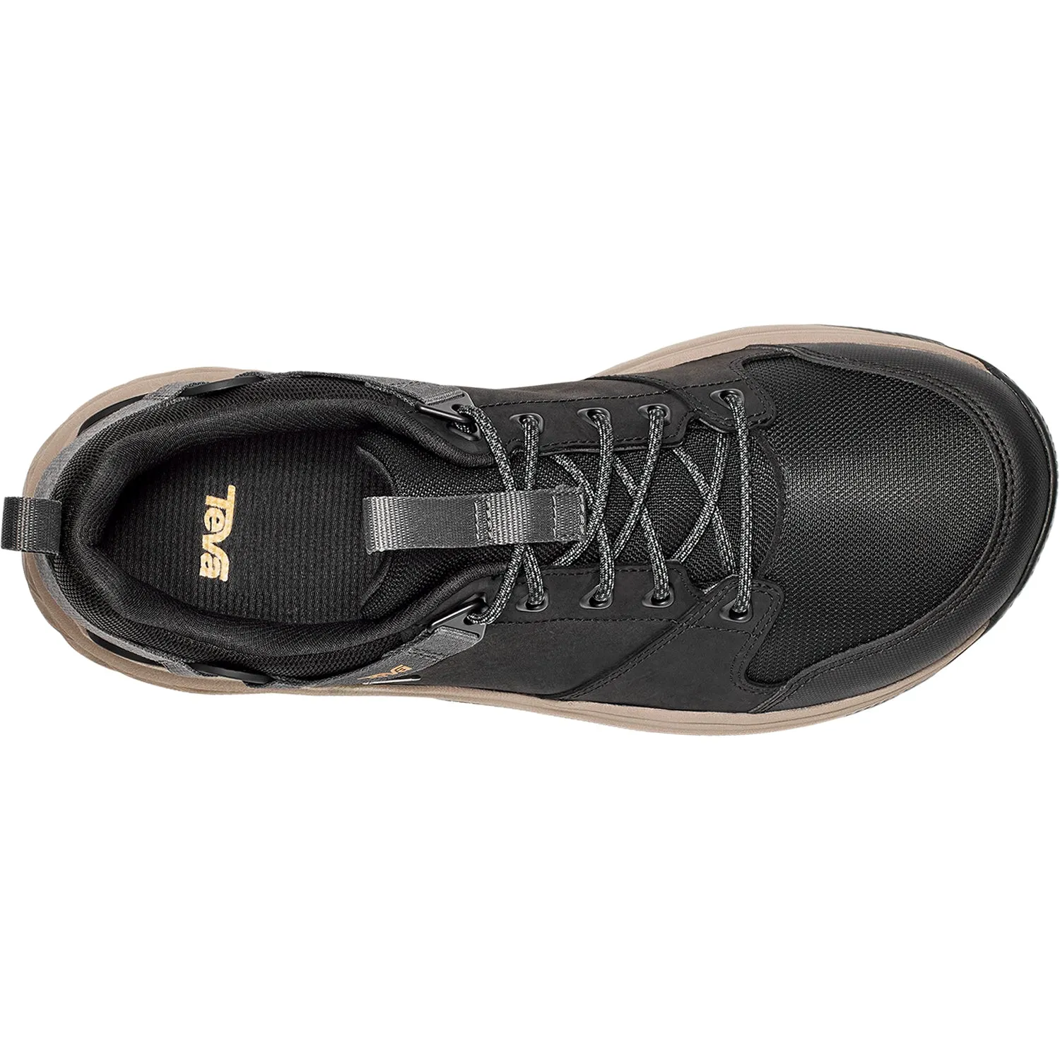 Men's Teva Grandview GTX Low Black/Charcoal Leather