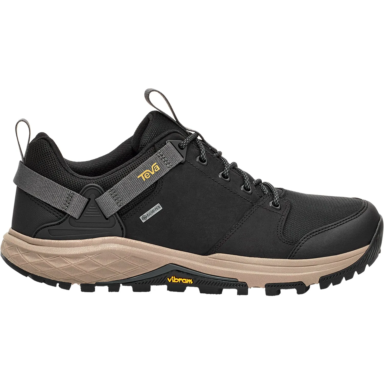 Men's Teva Grandview GTX Low Black/Charcoal Leather