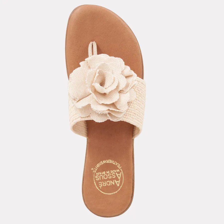 Nara Stretch Raffia Featherweights™ Sandal