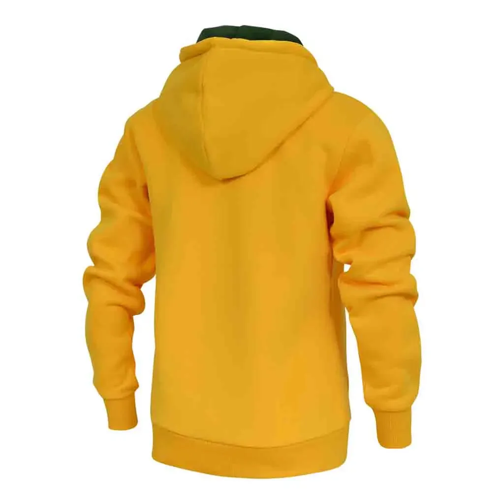 Official Australia Matildas Womens Gold Arch Supporter Hoodie Football Soccer