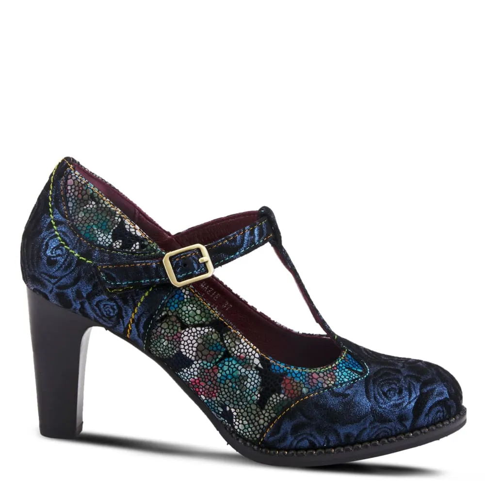 Spring Step Shoes L'Artiste Mazie Women's Floral T Bar Shoes
