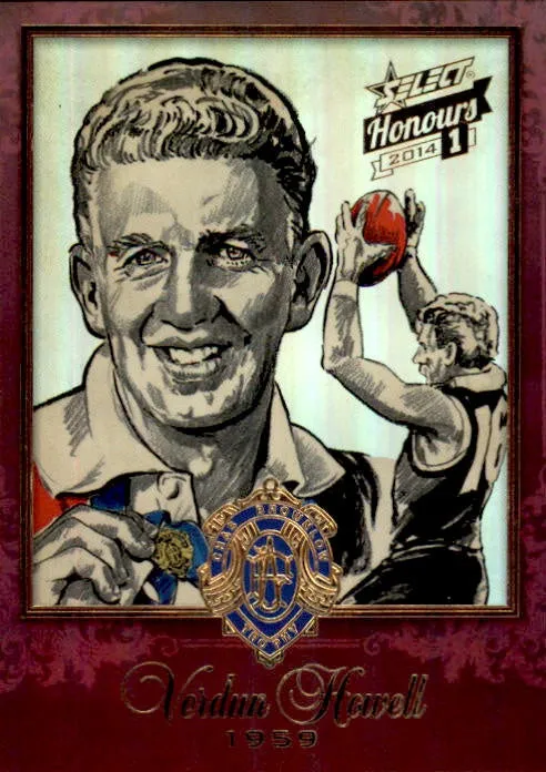 Verdun Howell, Brownlow Sketch, 2014 Select AFL Honours 1