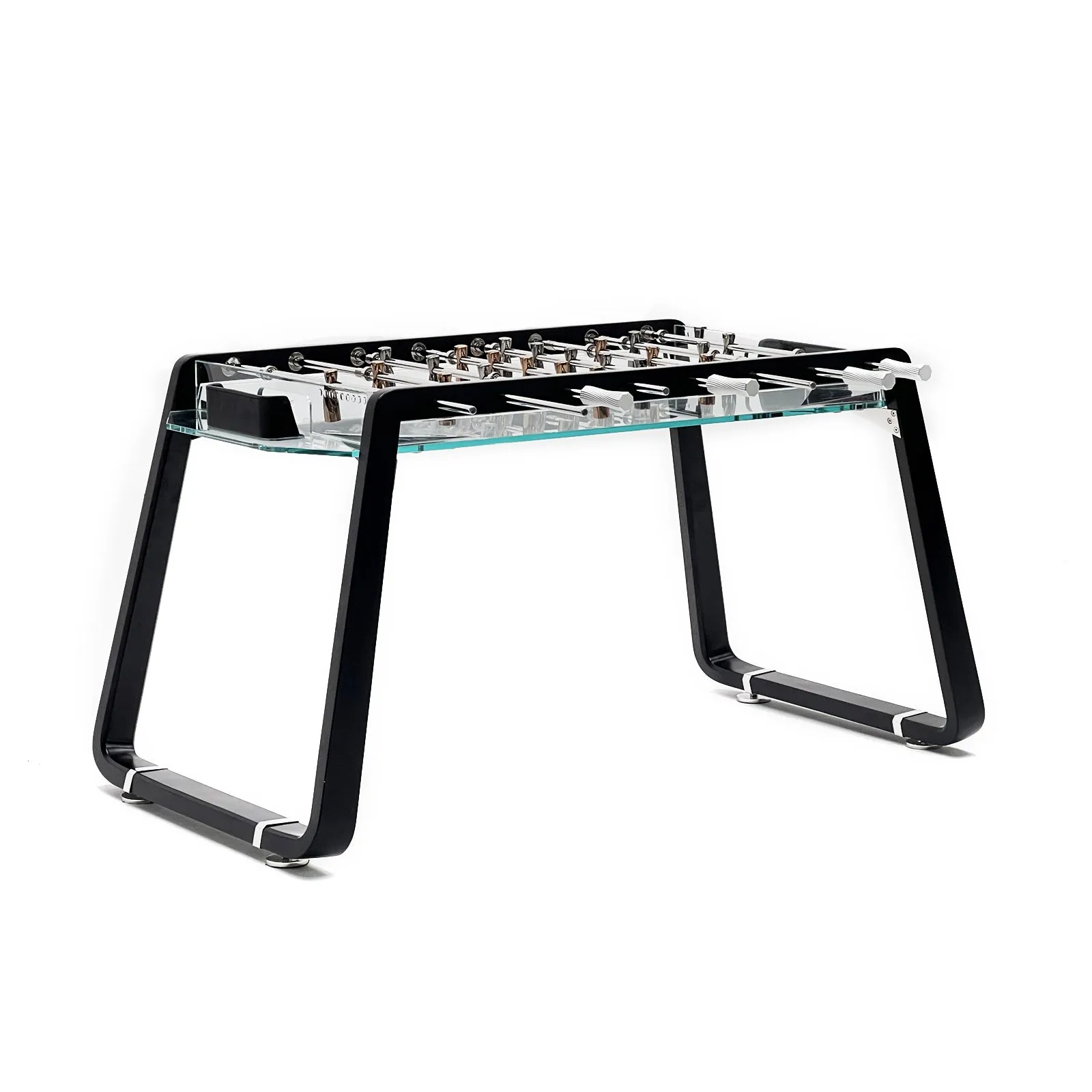 White solid wood football table, game table