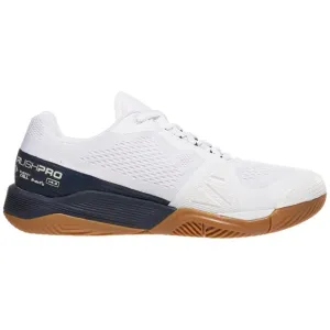 Wilson Rush Pro 4.0 White, Navy, And Blazer Gum Men's Tennis Shoes