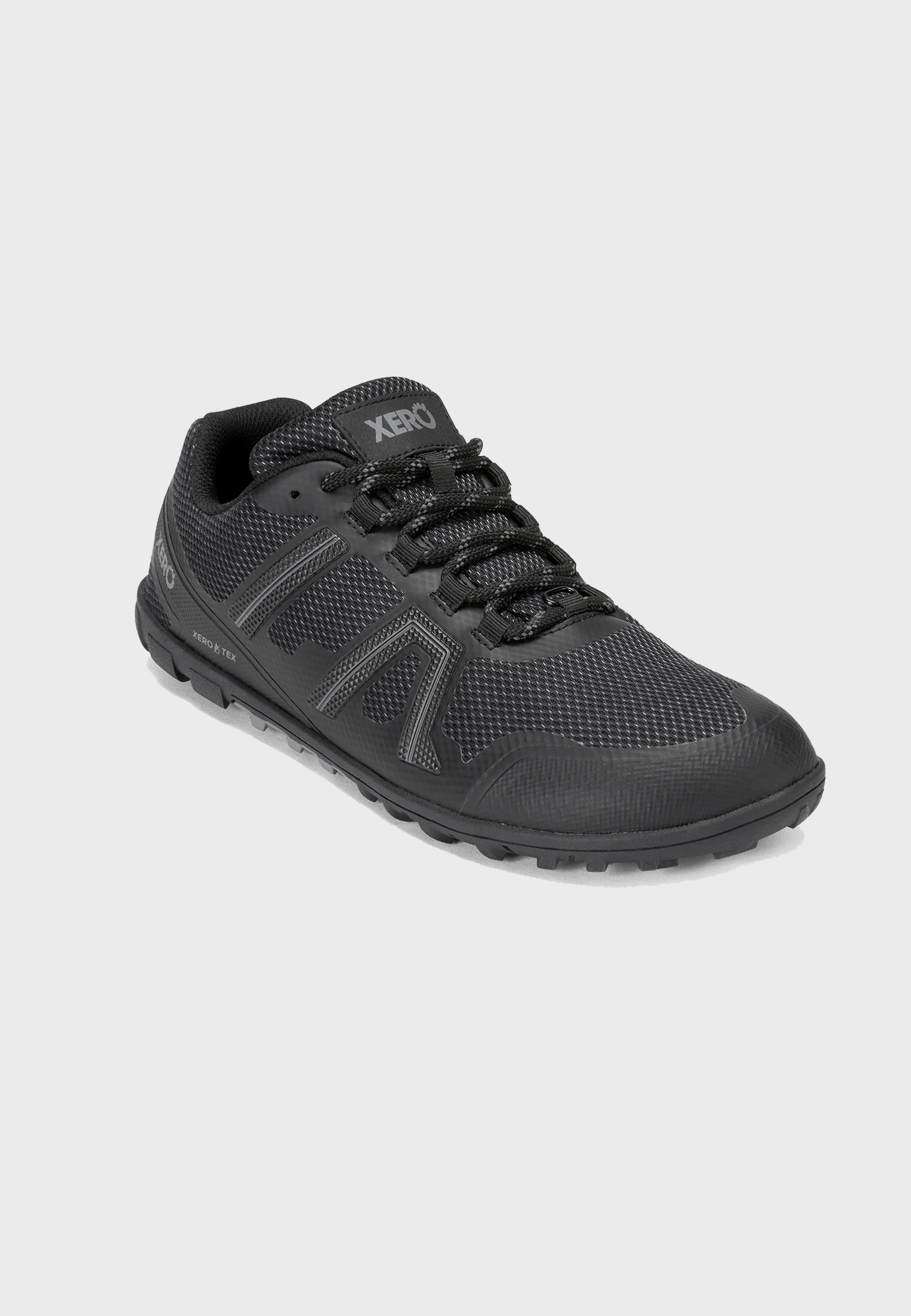 Xero Shoes Mesa Trail WP Unisex - Vandtæt vandre-/løbesko - Sort